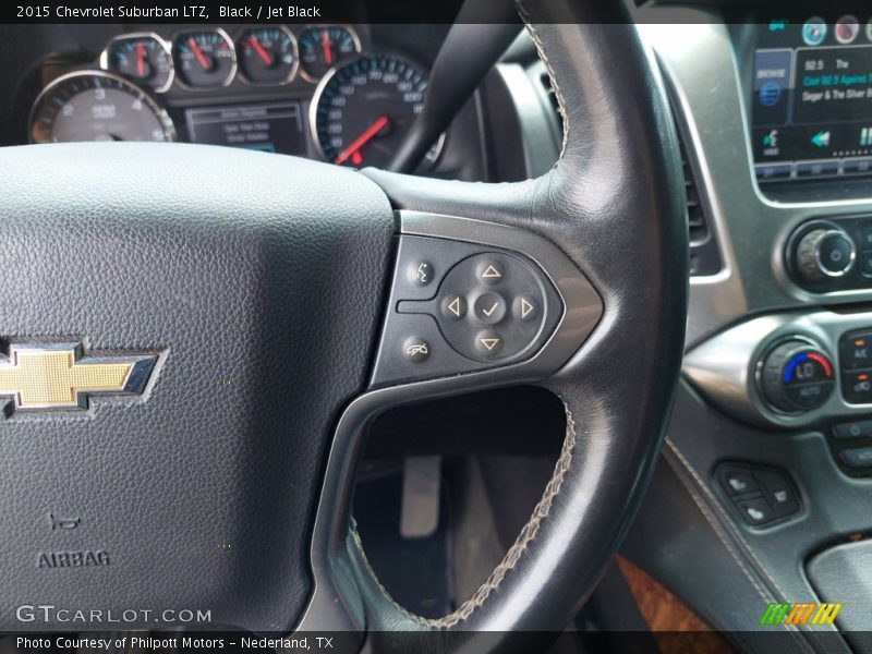 Black / Jet Black 2015 Chevrolet Suburban LTZ