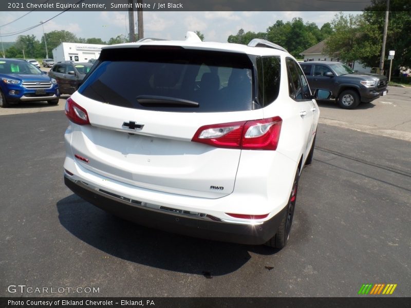 Summit White / Jet Black 2021 Chevrolet Equinox Premier