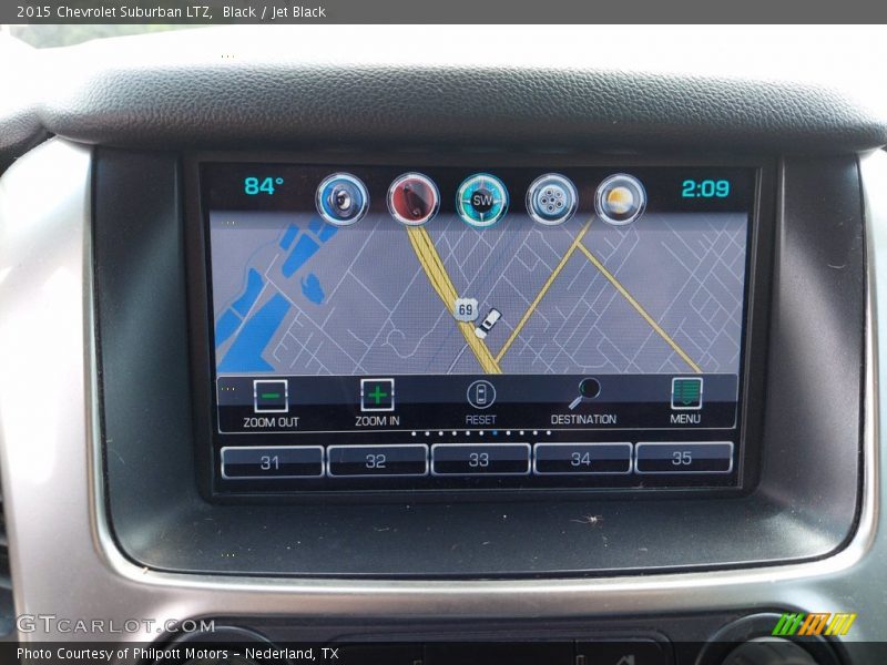 Black / Jet Black 2015 Chevrolet Suburban LTZ