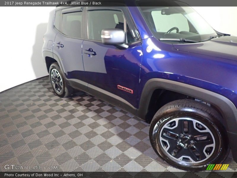 Jetset Blue / Black 2017 Jeep Renegade Trailhawk 4x4