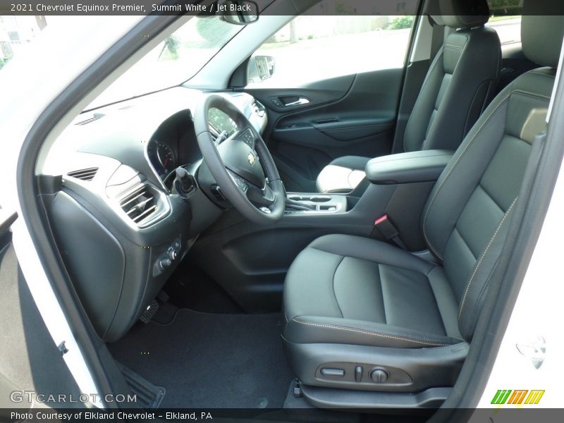 Summit White / Jet Black 2021 Chevrolet Equinox Premier