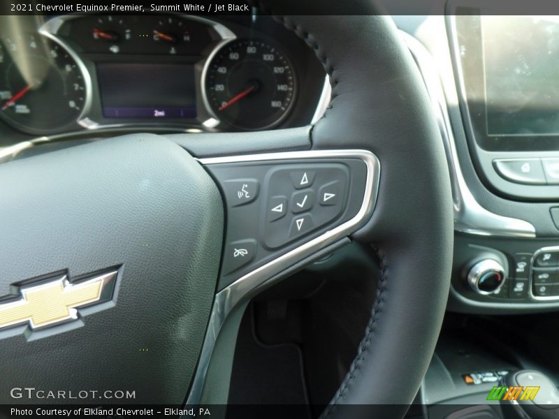 Summit White / Jet Black 2021 Chevrolet Equinox Premier