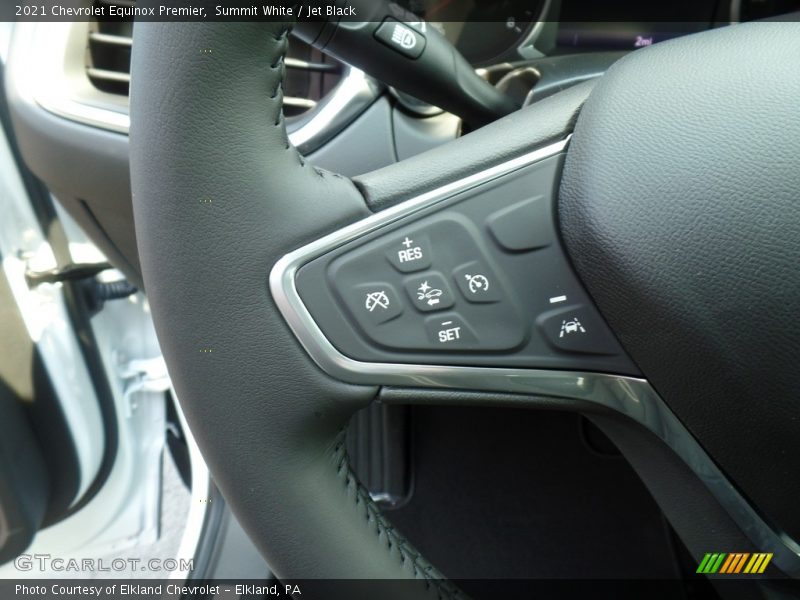 Summit White / Jet Black 2021 Chevrolet Equinox Premier