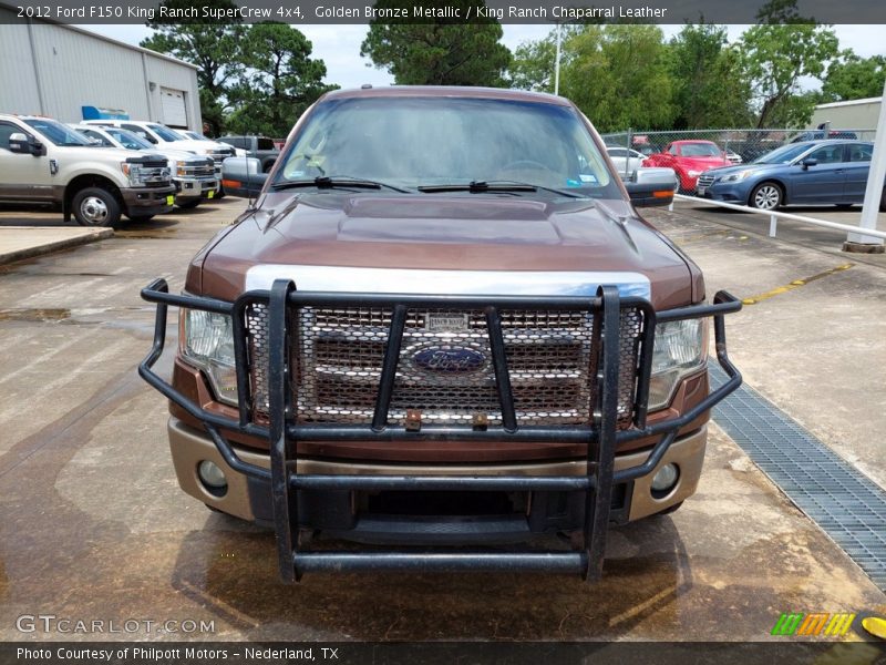 Golden Bronze Metallic / King Ranch Chaparral Leather 2012 Ford F150 King Ranch SuperCrew 4x4