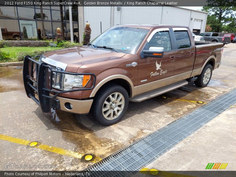 Golden Bronze Metallic / King Ranch Chaparral Leather 2012 Ford F150 King Ranch SuperCrew 4x4