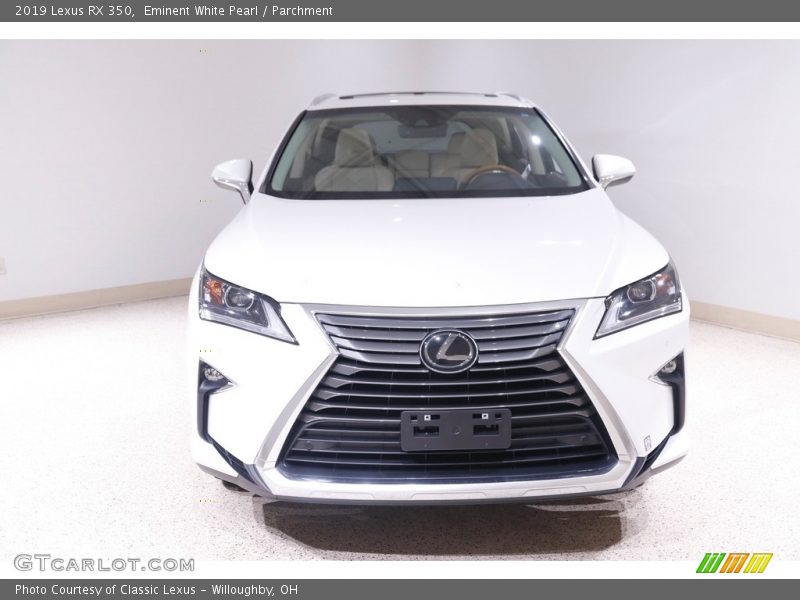Eminent White Pearl / Parchment 2019 Lexus RX 350