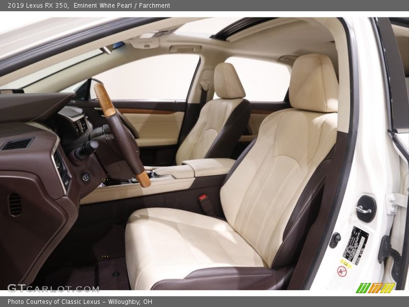  2019 RX 350 Parchment Interior