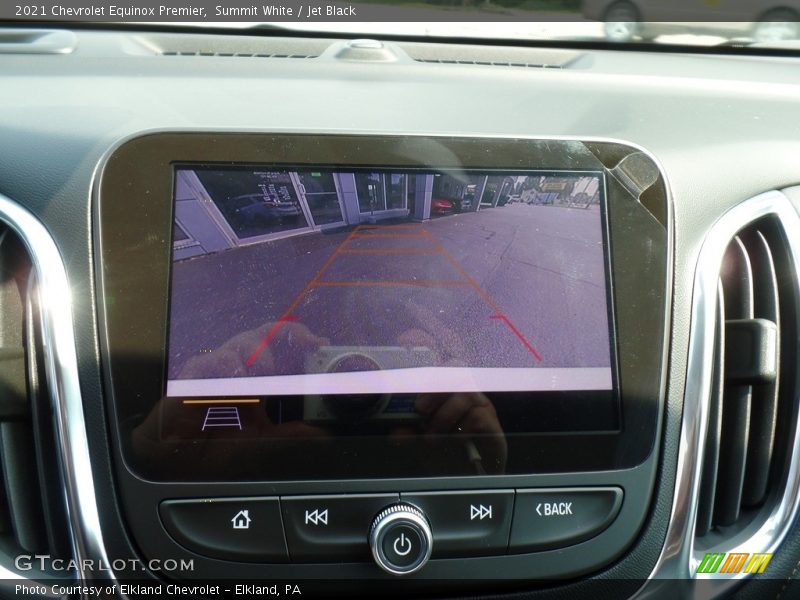 Summit White / Jet Black 2021 Chevrolet Equinox Premier
