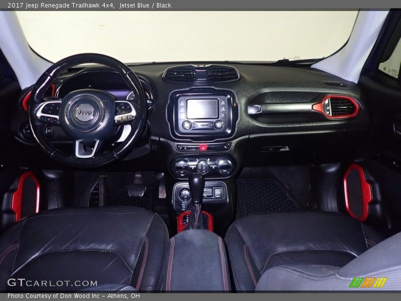 Jetset Blue / Black 2017 Jeep Renegade Trailhawk 4x4