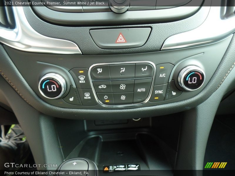 Summit White / Jet Black 2021 Chevrolet Equinox Premier