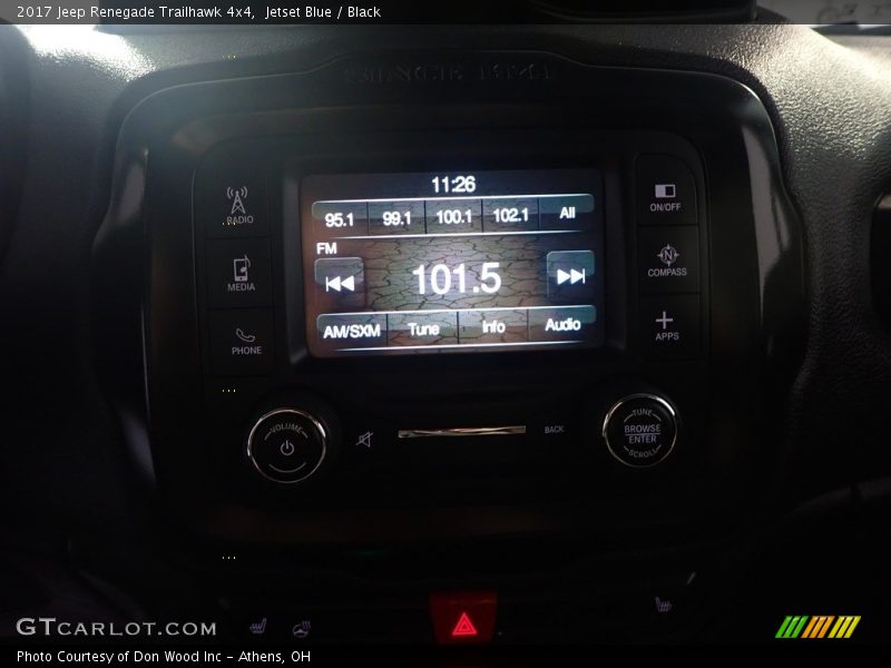 Jetset Blue / Black 2017 Jeep Renegade Trailhawk 4x4