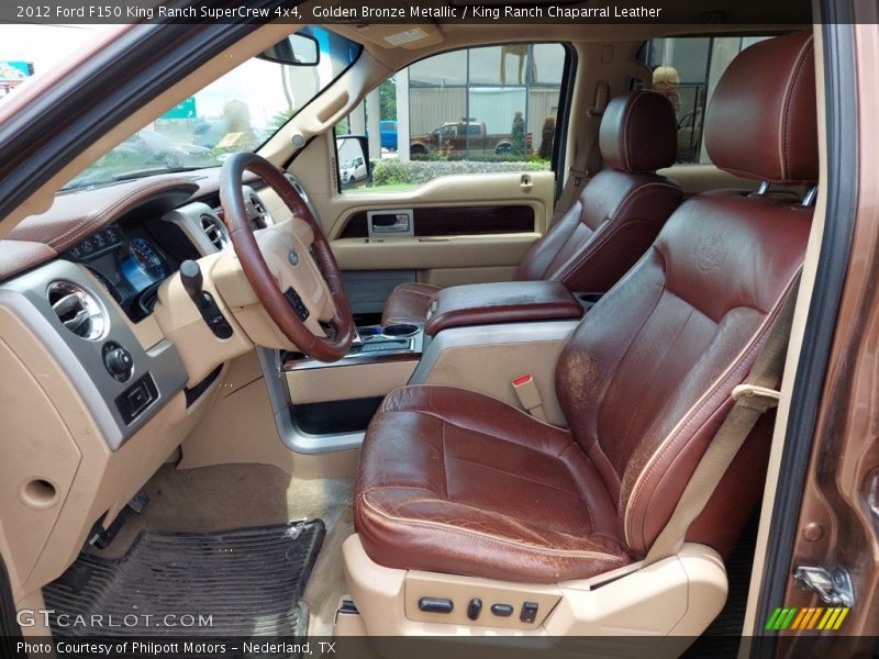 Golden Bronze Metallic / King Ranch Chaparral Leather 2012 Ford F150 King Ranch SuperCrew 4x4