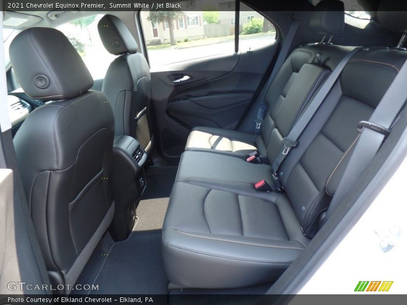 Summit White / Jet Black 2021 Chevrolet Equinox Premier