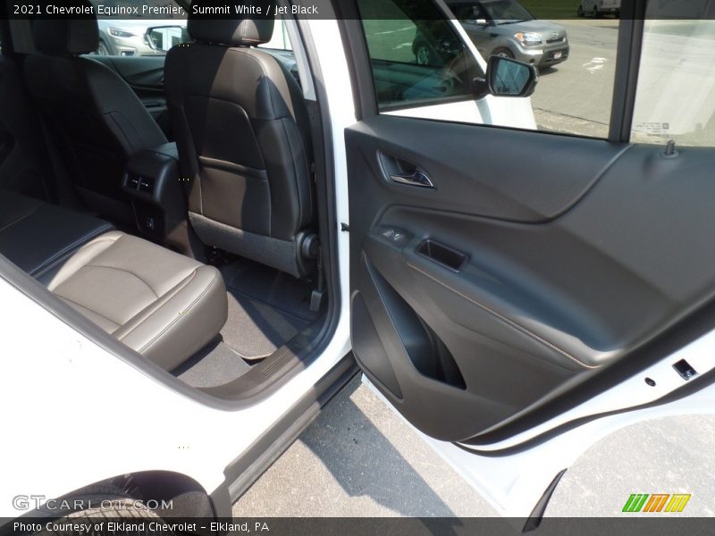 Summit White / Jet Black 2021 Chevrolet Equinox Premier