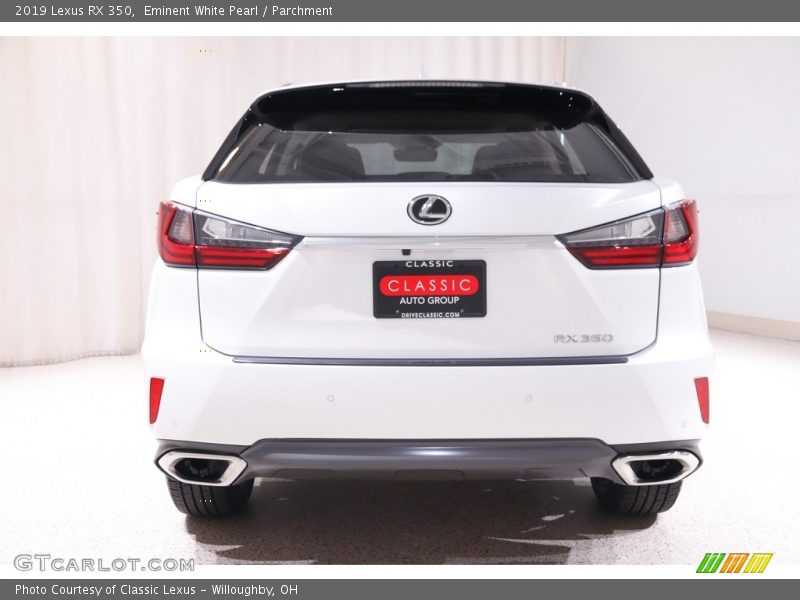 Eminent White Pearl / Parchment 2019 Lexus RX 350