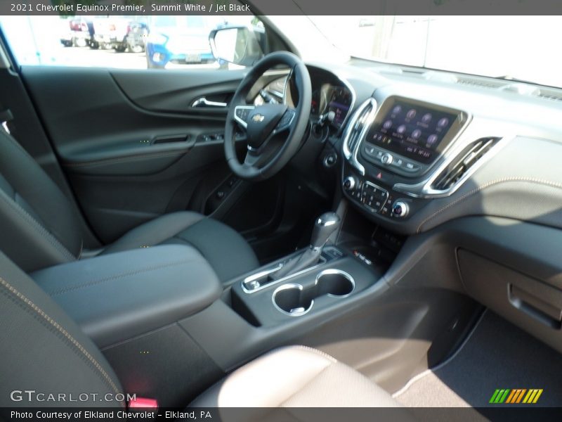 Summit White / Jet Black 2021 Chevrolet Equinox Premier