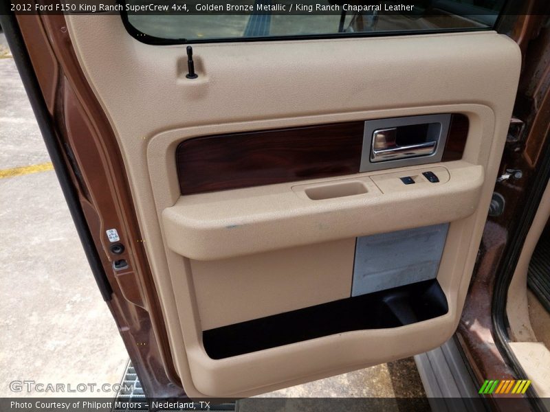 Golden Bronze Metallic / King Ranch Chaparral Leather 2012 Ford F150 King Ranch SuperCrew 4x4