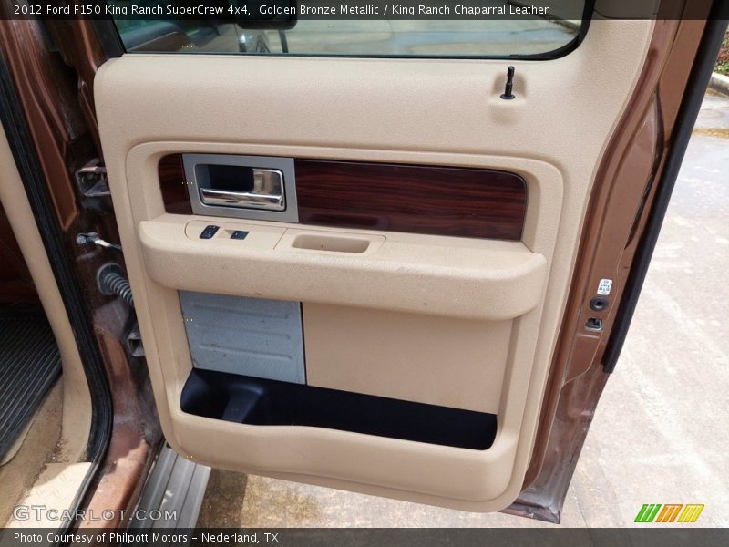 Golden Bronze Metallic / King Ranch Chaparral Leather 2012 Ford F150 King Ranch SuperCrew 4x4