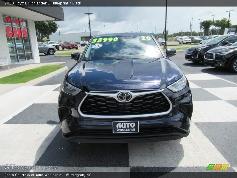 Blueprint / Black 2020 Toyota Highlander L