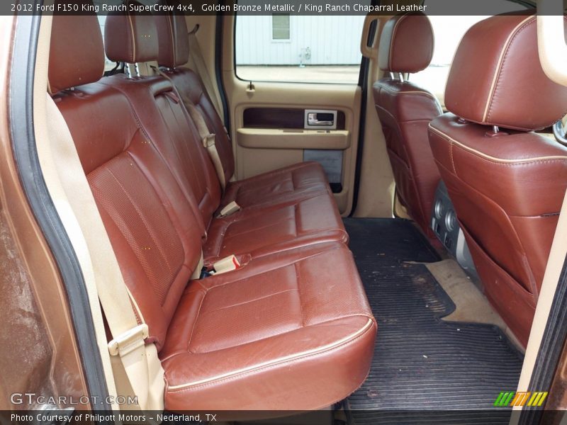 Golden Bronze Metallic / King Ranch Chaparral Leather 2012 Ford F150 King Ranch SuperCrew 4x4