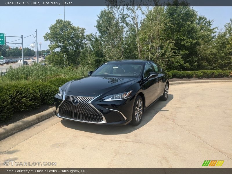 Obsidian / Flaxen 2021 Lexus ES 300h