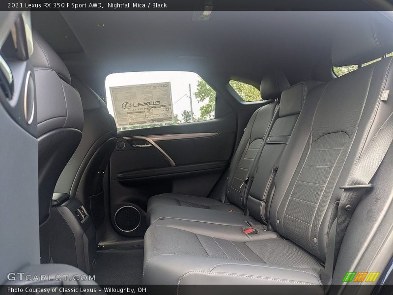 Nightfall Mica / Black 2021 Lexus RX 350 F Sport AWD