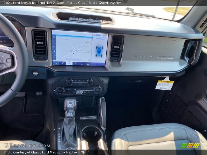 Dashboard of 2021 Bronco Big Bend 4x4 2-Door