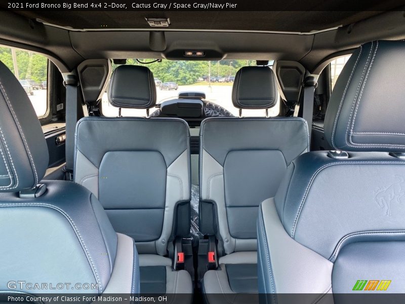 Rear Seat of 2021 Bronco Big Bend 4x4 2-Door