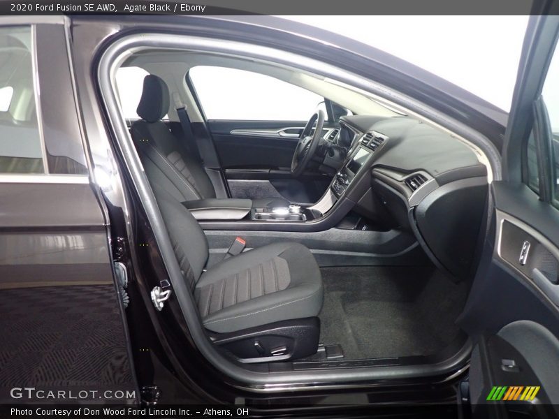 Agate Black / Ebony 2020 Ford Fusion SE AWD