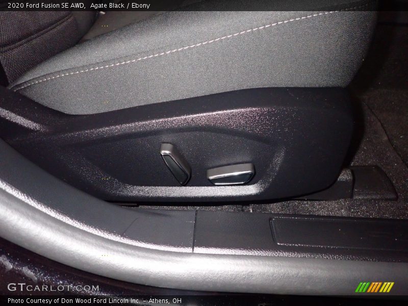 Agate Black / Ebony 2020 Ford Fusion SE AWD