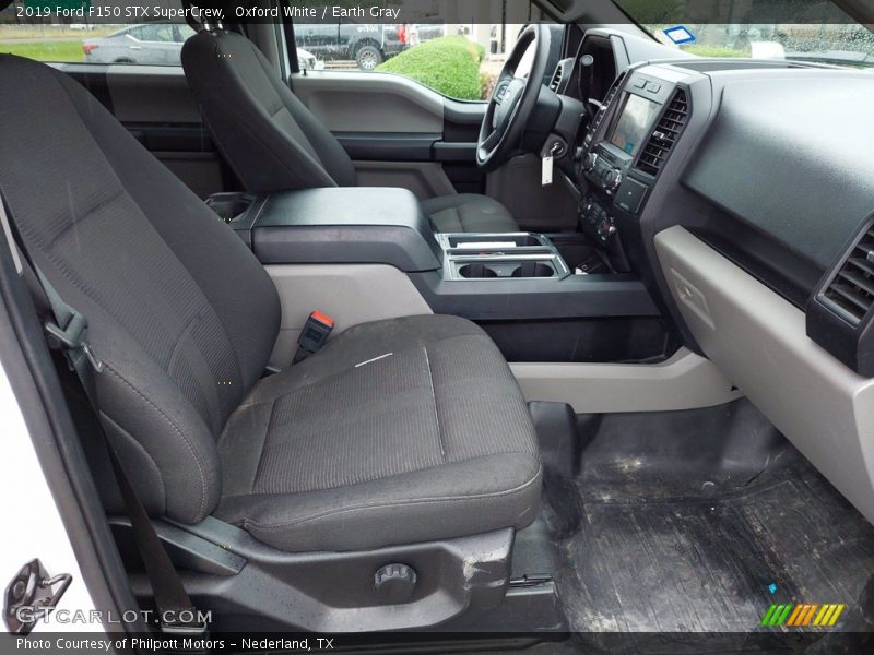 Oxford White / Earth Gray 2019 Ford F150 STX SuperCrew