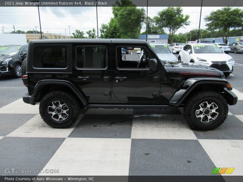 Black / Black 2021 Jeep Wrangler Unlimited Rubicon 4x4