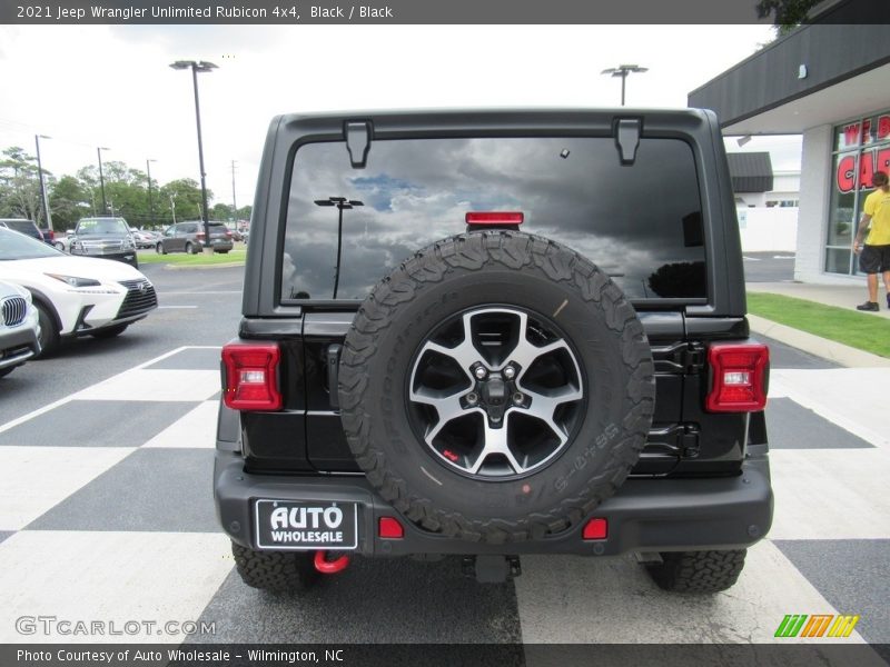 Black / Black 2021 Jeep Wrangler Unlimited Rubicon 4x4