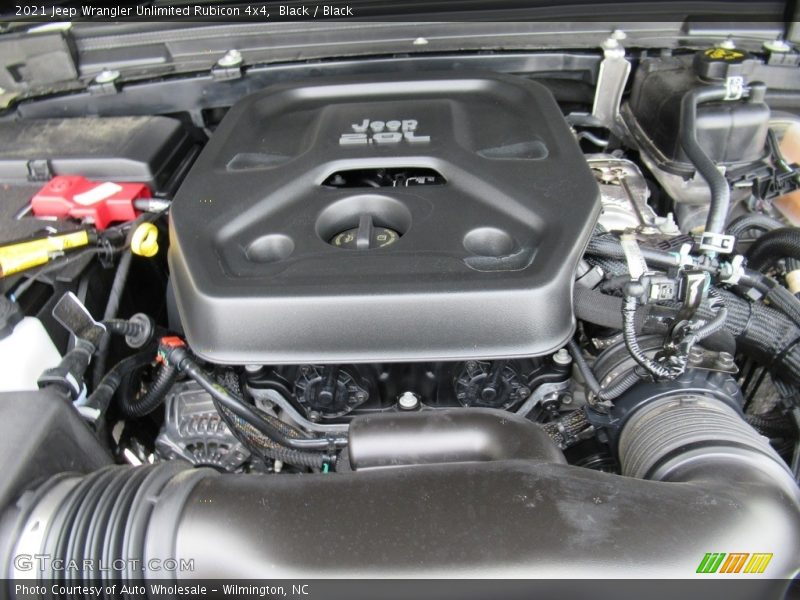Black / Black 2021 Jeep Wrangler Unlimited Rubicon 4x4