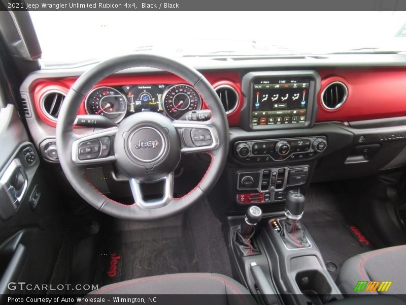 Black / Black 2021 Jeep Wrangler Unlimited Rubicon 4x4