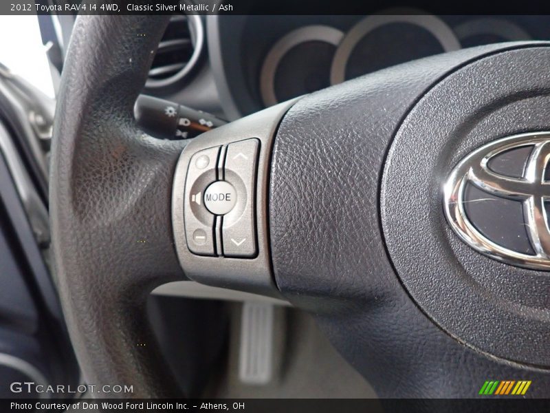 Classic Silver Metallic / Ash 2012 Toyota RAV4 I4 4WD