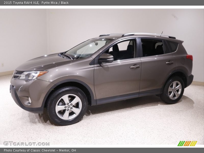 Pyrite Mica / Black 2015 Toyota RAV4 XLE