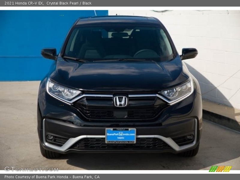 Crystal Black Pearl / Black 2021 Honda CR-V EX