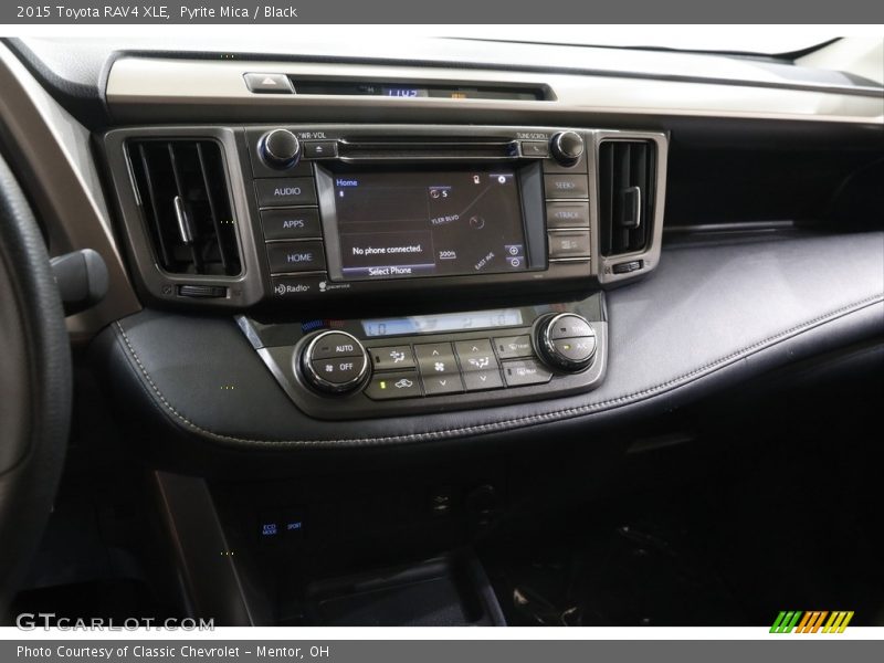 Pyrite Mica / Black 2015 Toyota RAV4 XLE