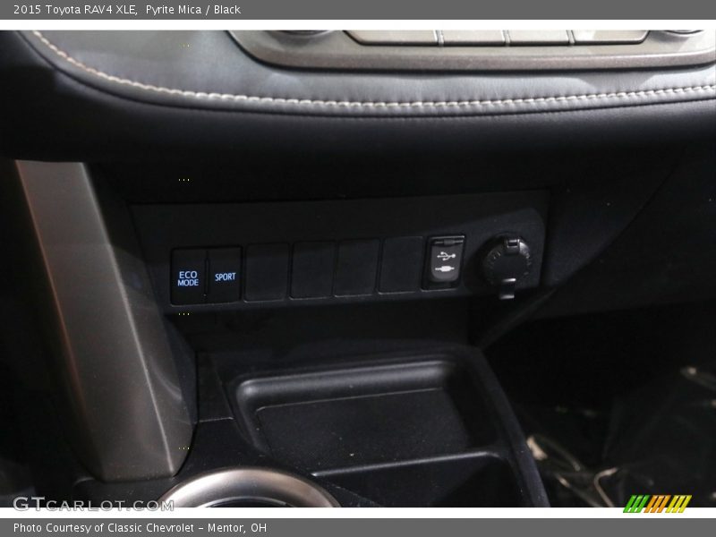Pyrite Mica / Black 2015 Toyota RAV4 XLE