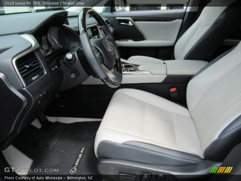  2018 RX 350 Stratus Gray Interior