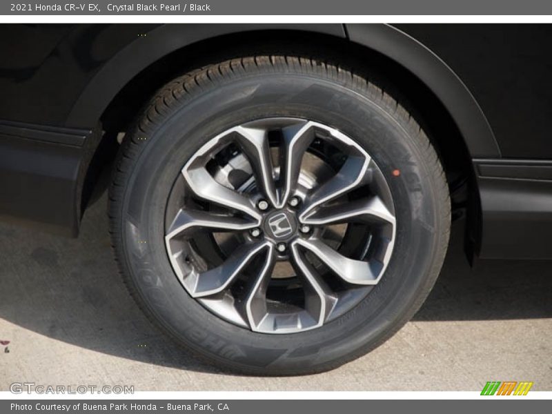 Crystal Black Pearl / Black 2021 Honda CR-V EX