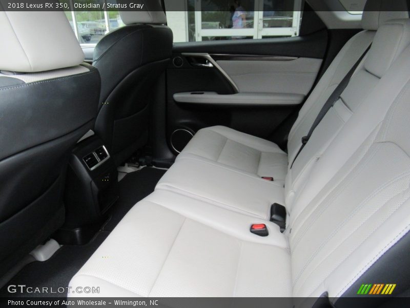 Rear Seat of 2018 RX 350