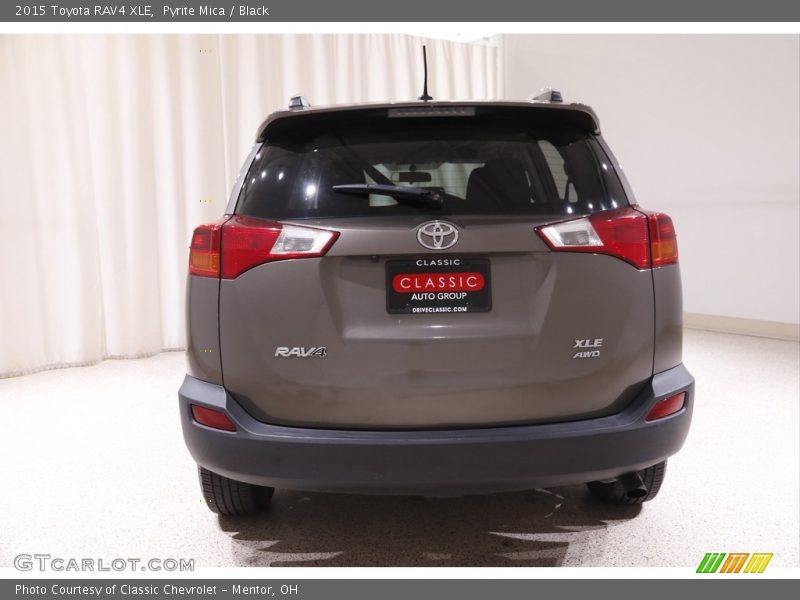 Pyrite Mica / Black 2015 Toyota RAV4 XLE