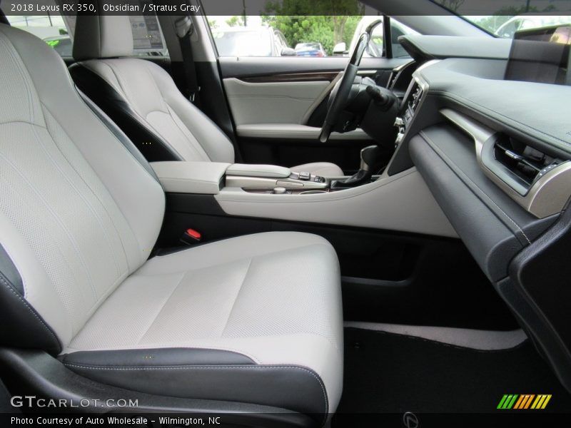 Front Seat of 2018 RX 350