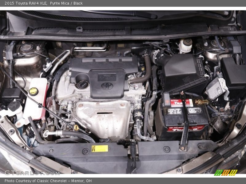 Pyrite Mica / Black 2015 Toyota RAV4 XLE