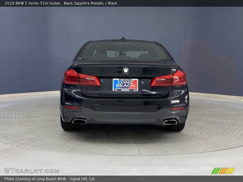 Black Sapphire Metallic / Black 2018 BMW 5 Series 530i Sedan