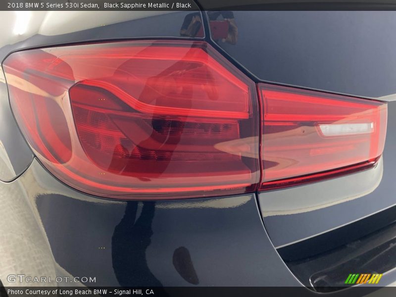 Black Sapphire Metallic / Black 2018 BMW 5 Series 530i Sedan