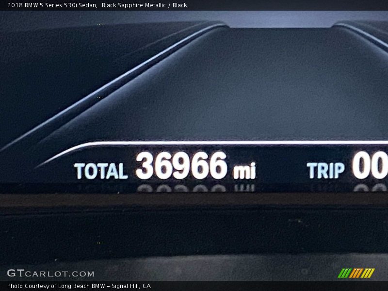 Black Sapphire Metallic / Black 2018 BMW 5 Series 530i Sedan
