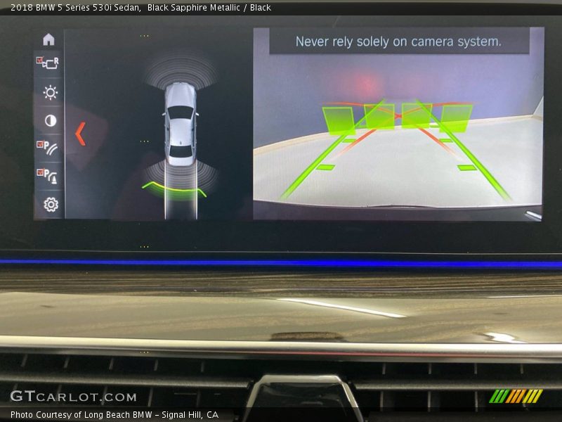 Black Sapphire Metallic / Black 2018 BMW 5 Series 530i Sedan